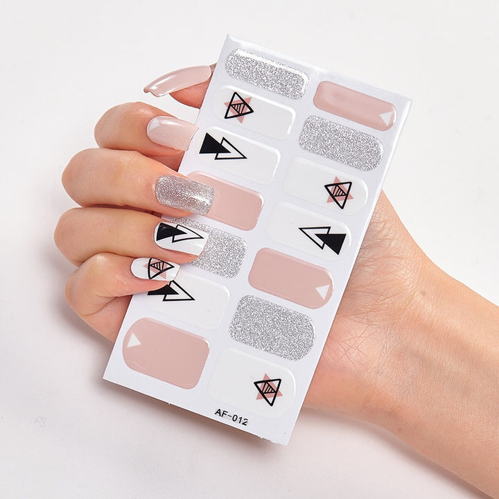 Minimalist Nail Set Nails Art. AF012