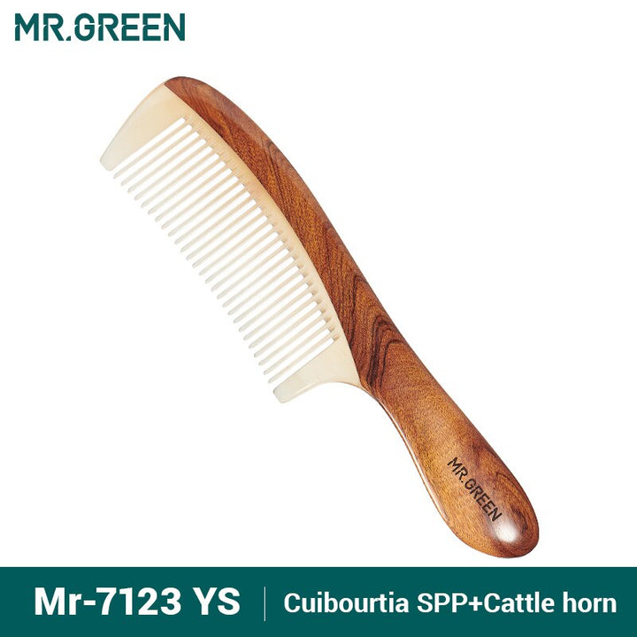 Tooth Hair Comb Natural Woods. Mr-7220YS