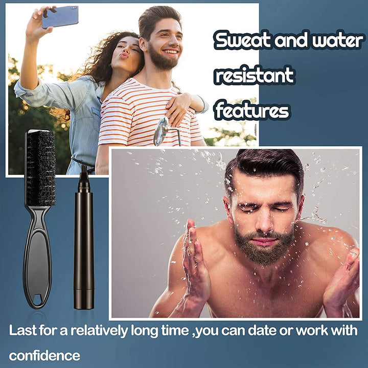 pencil shape beard waterproof.