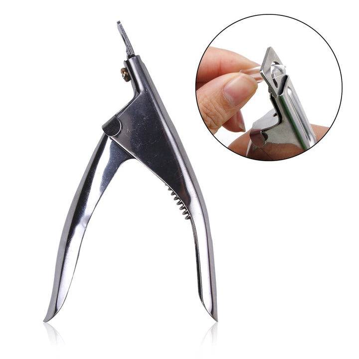 Straight Nail Cutter Clippers. Silver