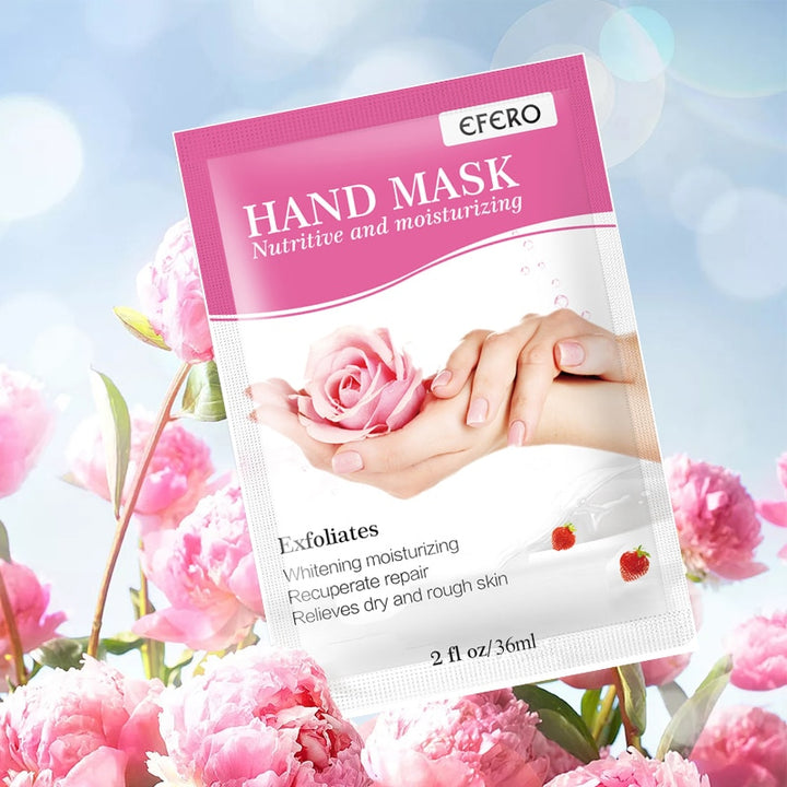 exfoliate hand mask hand cream