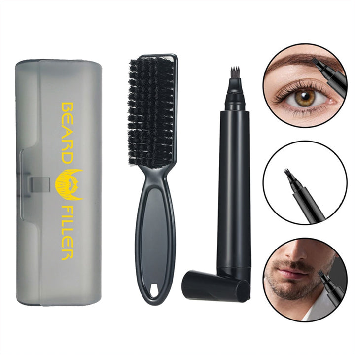 pencil shape beard waterproof. Black set