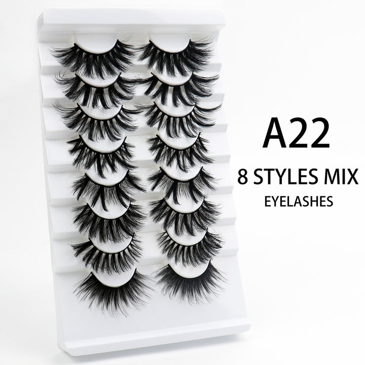 Fluffy Natural False Eyelashes