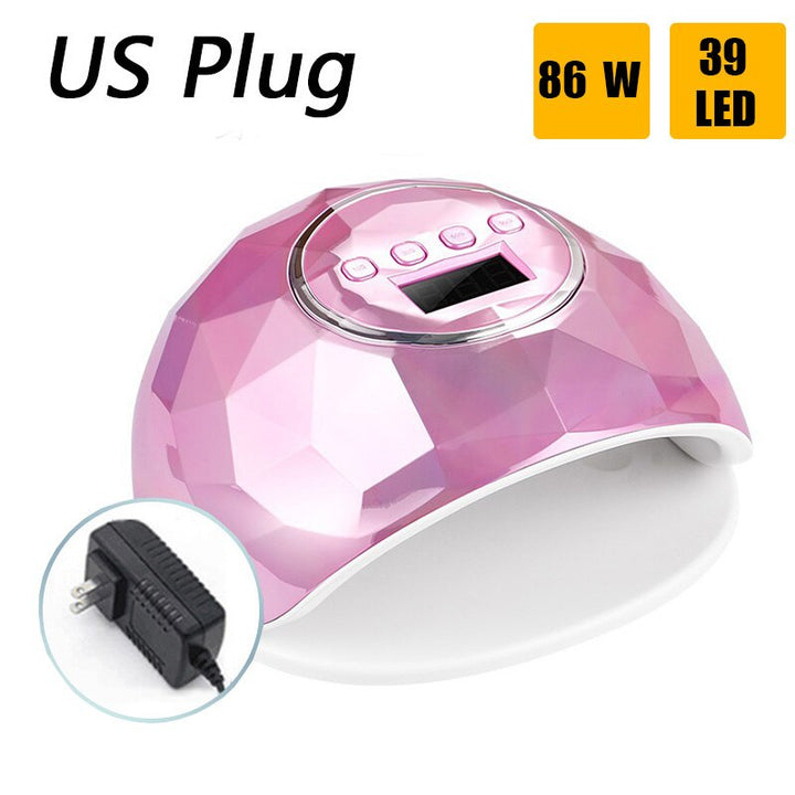 2020 UV LED Lamps Nails Dryer. Pink (US Plug)