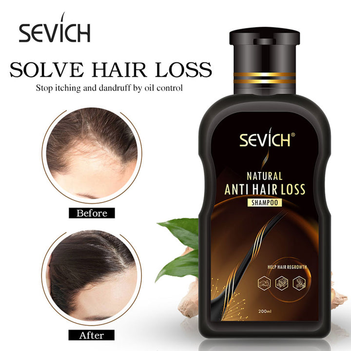 SEVICH Black Hair Shampoo Dye. hair loss shampoo