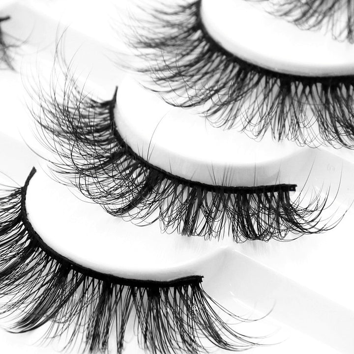 Fluffy Natural False Eyelashes