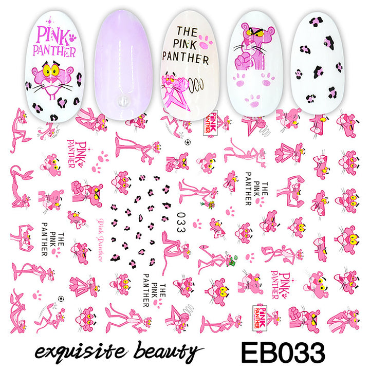 Nails Minnie Stitch Art Decals EB033