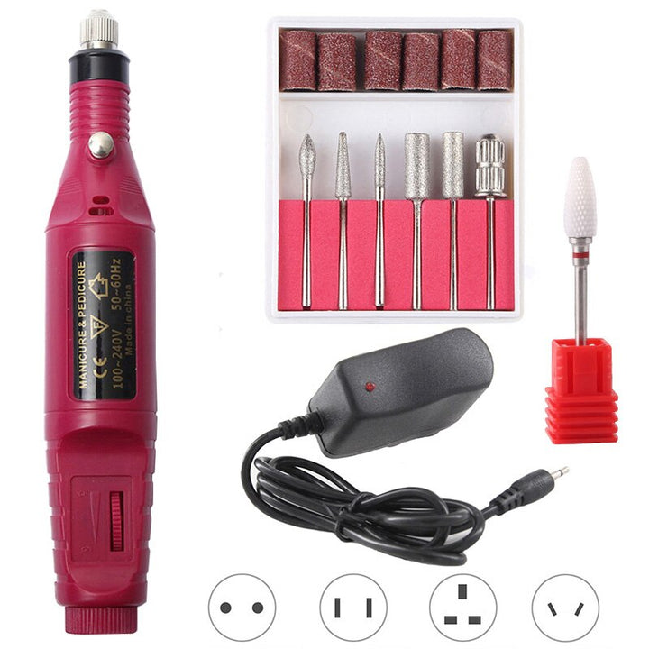 35000 RPM Nails drill machine. 20000 red ceramic