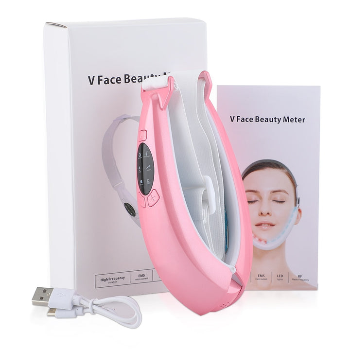 EMS Face Lift Facial Machines. face massager-pink