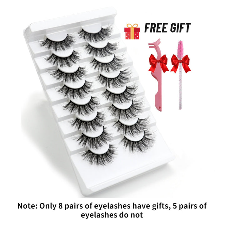 Fluffy Natural False Eyelashes