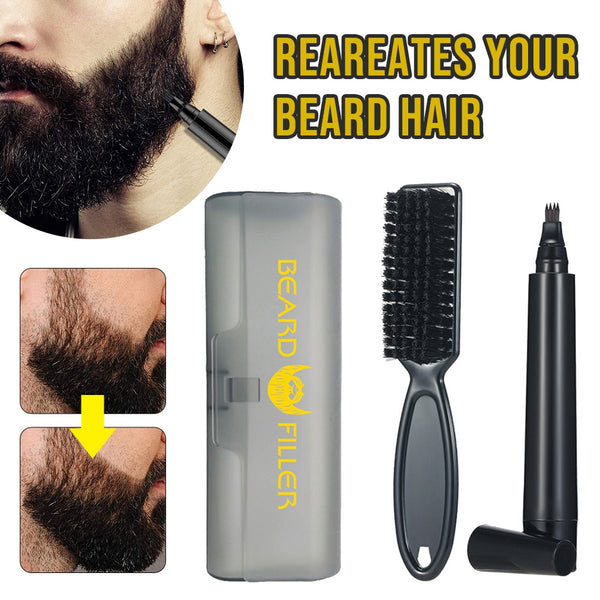 pencil shape beard waterproof.