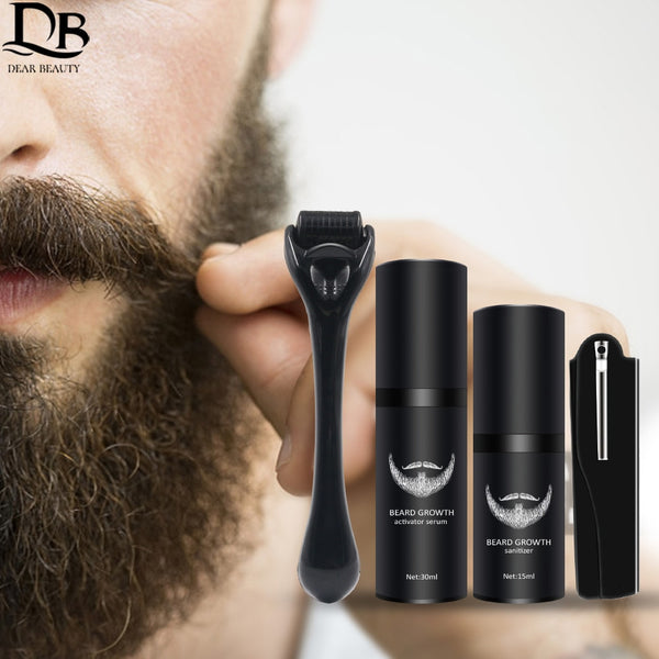 Beard Growth conditioners Kit.