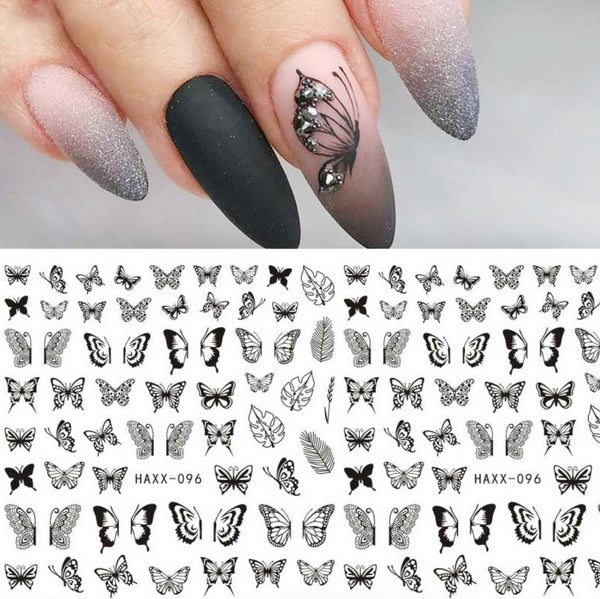 Butterfly Nail Stickers Decals