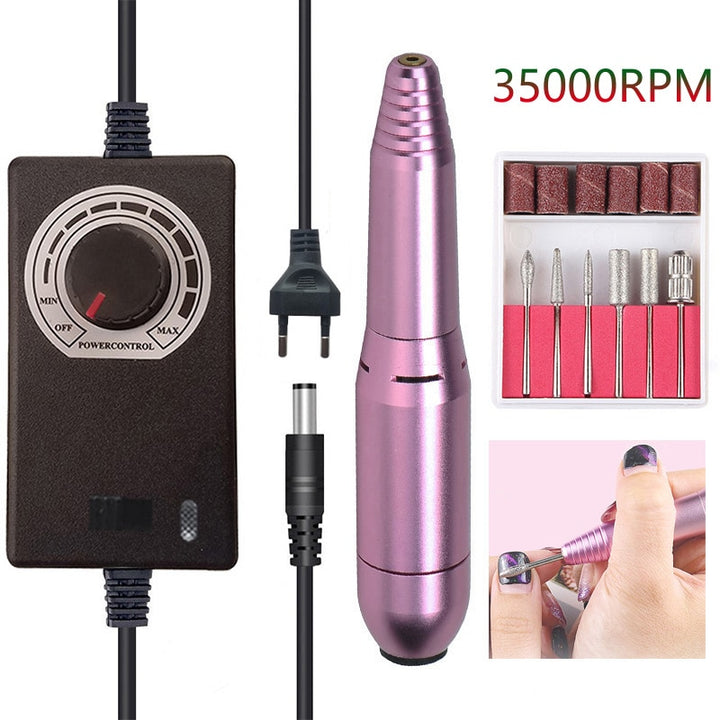 35000 RPM Nails drill machine.