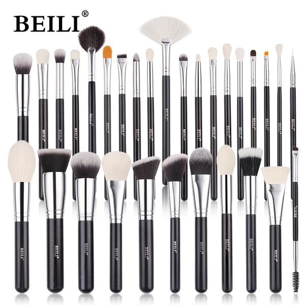 BEILI Goat Makeup Brushes Set.